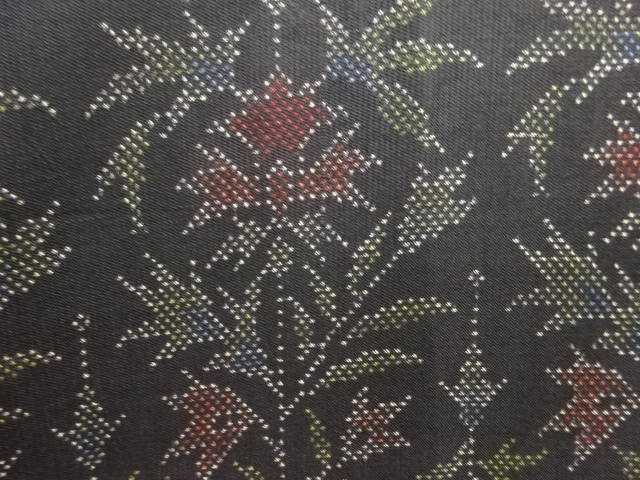 Japanese Kimono / Tsumugi Silk